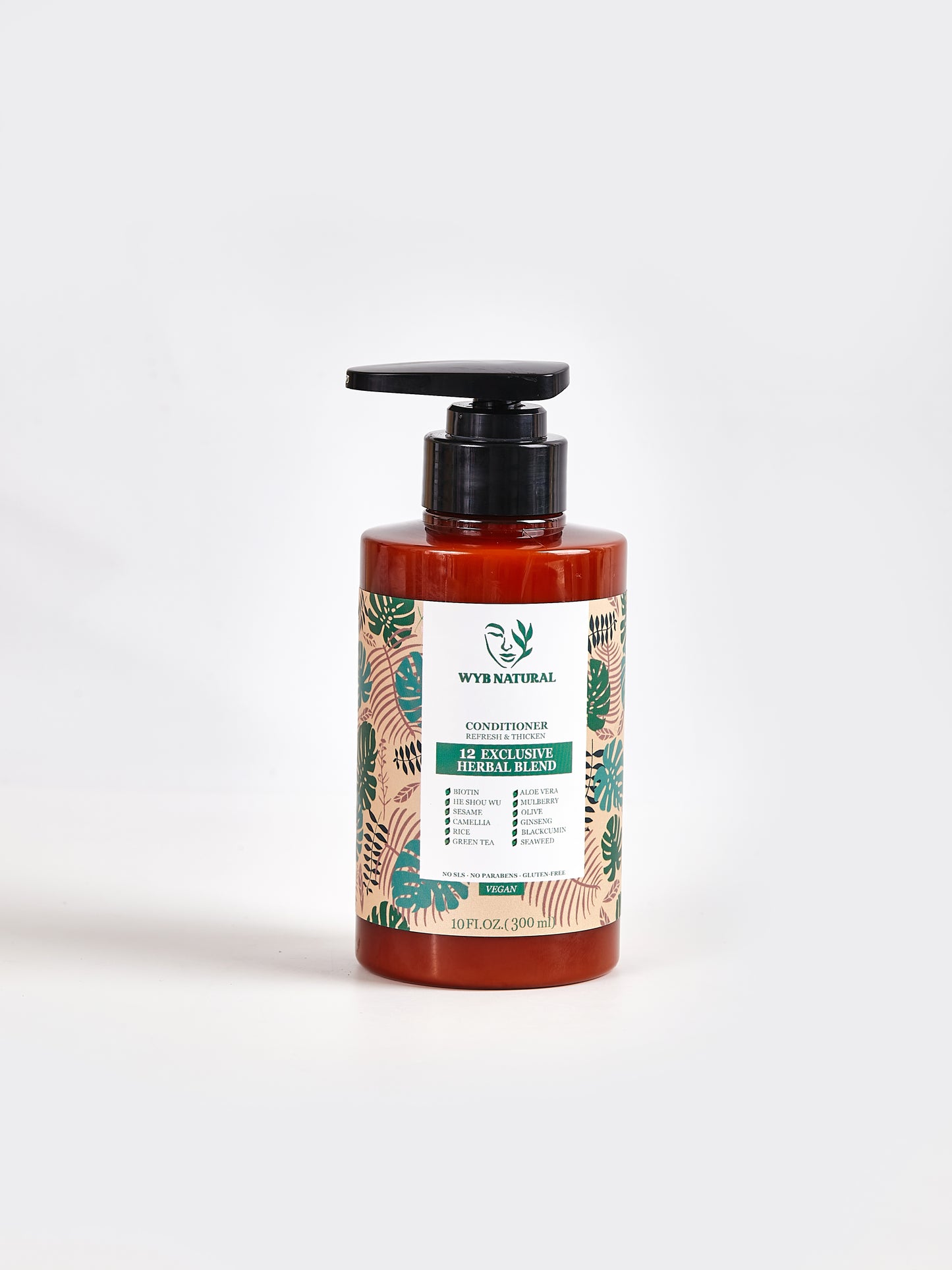 WYB NATURAL Refresh and Thicken Biotin Conditioner with 12 Exclusive Herbal Blend