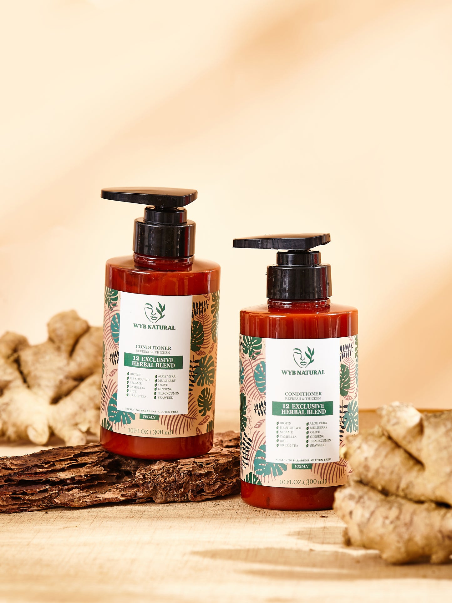 WYB NATURAL Anti-Thinning Biotin Shampoo and Conditioner Set