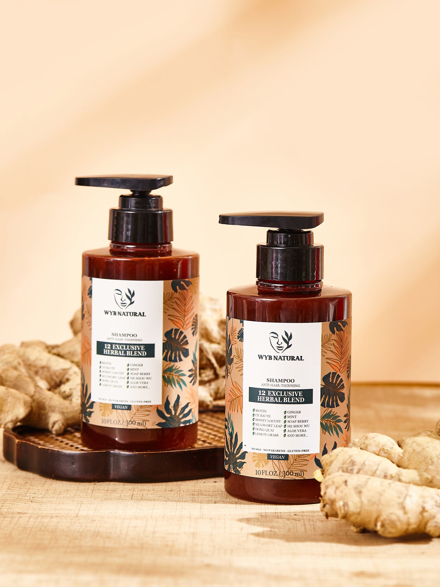 WYB NATURAL Anti-Thinning Biotin Shampoo and Conditioner Set